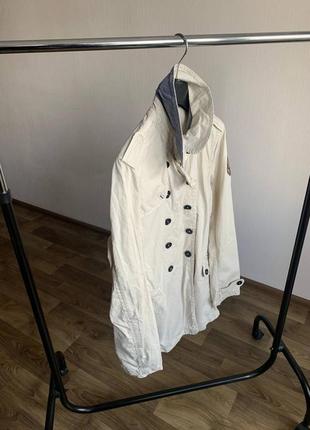 Наппа винтаж тренч пальто кэжуал napapijri vintage tranch coat retro streetwear casual7 фото