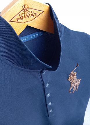 Футболка ralph lauren футболка поло с бисером оригинал4 фото