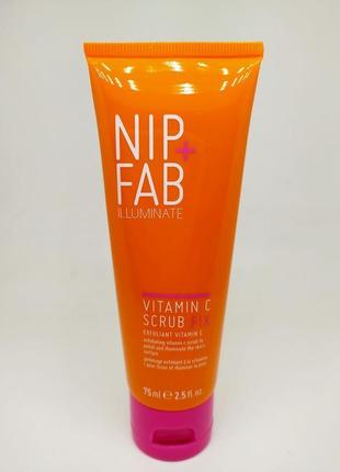 Скраб для обличчя з вітаміном з nip + fab vitamin c fix scrub