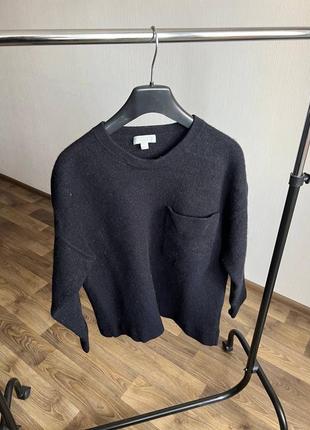 Шерстяной свитер кос лакшери japanese wool sweater cos allsaints lux