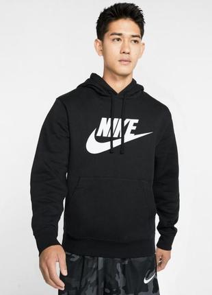 Бомбер мужской nike nsw club hoodie