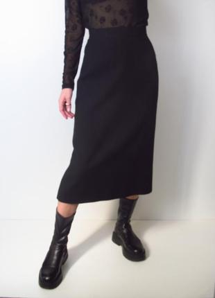 Черная длинная юбка германия