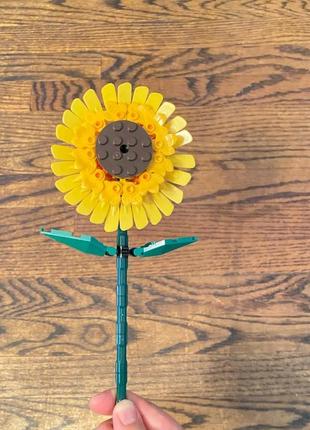 Конструктор лего соняшник lego flower - sunflower
