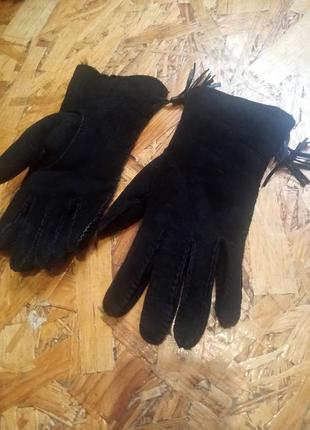 Натуральная кожаная кожаная варежки перчатки перчатки liorrego