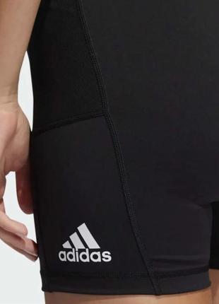 Новые спортивные шорты adidas черные5 фото