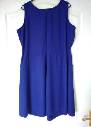 Платье женское сине-фиолетовое1 фото