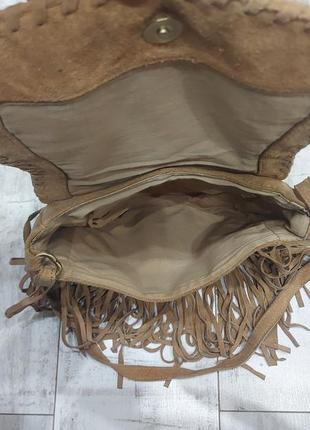 Замшева сумка