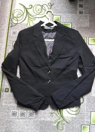 Пиджак черный для офиса, школы /піджак для офісу, школи8 фото