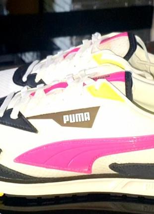 Puma новые женские кроссовки кожа размеры 38, 38.53 фото