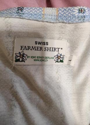 Коттоновая корсетная блуза бавария винтаж3 фото