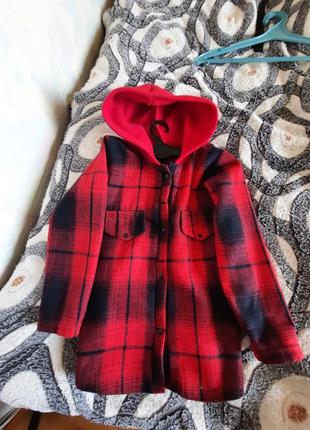 Рубашка рубашка начес 5-6 лет