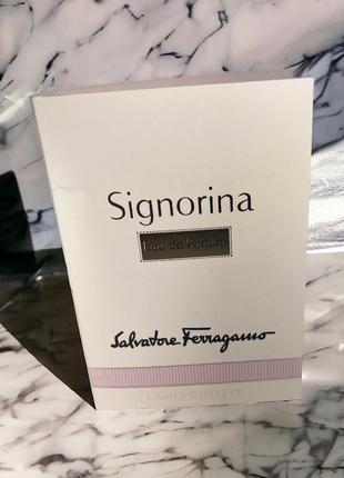 Ferragamo signorina eau de parfum 1.5ml1 фото