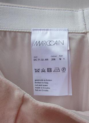 Пудровая шерстяная юбка шерсть кашемир marc cain2 фото