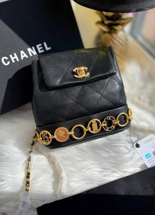 Сумка рюкзак в стиле chanel шанель