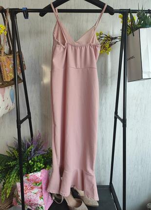 Сукня пудрового рожжевого кольору розмір xs нп мініатюрнк дівничу6 фото