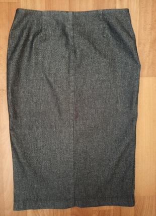 Джинсовая юбка-карандаш на девочку-подростка topshop на р.152-1642 фото