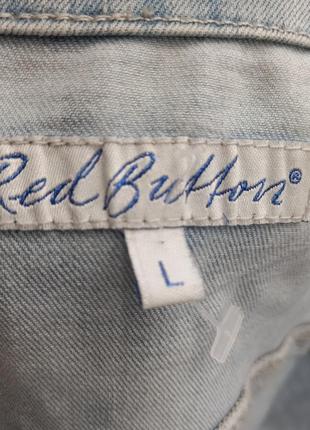 Джинсовая куртка, пиджак джинсовый ,класический ,короткий red button.3 фото