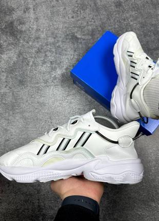 Оригінальні чоловічі кросівки adidas ozweego white 41-46р.3 фото