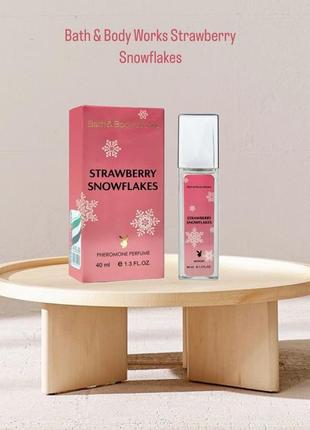 Парфуми bath &amp; body works strawberry snowflakes