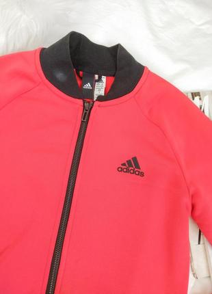 Спортивная розовая кофта адидас adidas 34 хс размер4 фото