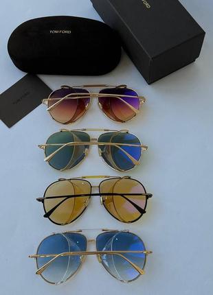 Розкішні окуляри tom ford  ідеальна якість  коробка , чохол, серветка , картка