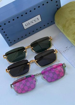 Очки gucci коробка, чехол, салфетка, карточки