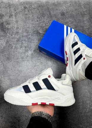 Оригинальные мужские кроссовки adidas niteball white 41-45р.4 фото