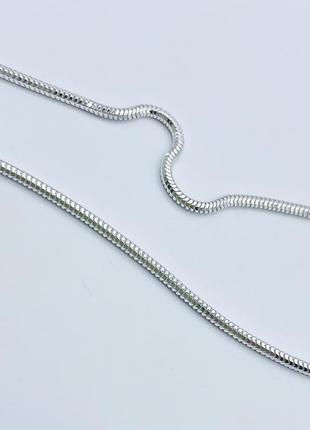 Срібний ланцюжок "снейк" 55 5,14 г
