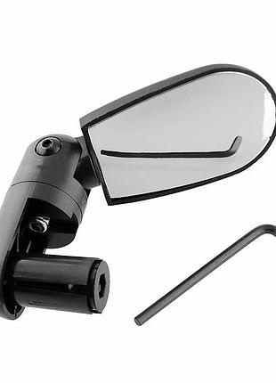 Дзеркало з крiпленням в ручку руля чорне bc-bm101