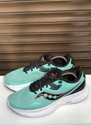 Saucony guide 15 turquoise 42р 26,5см кросівки оригінал2 фото