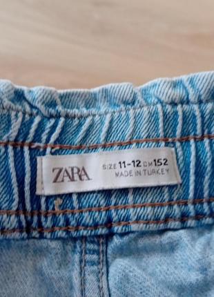 Джинсовые шорты zara2 фото