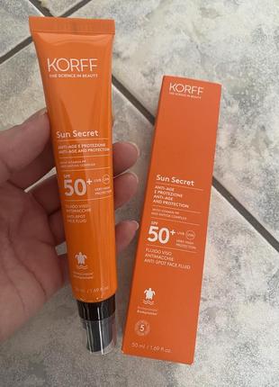 Крем-флюїд для обличчя проти пігментних плям ,матовий ефект spf50