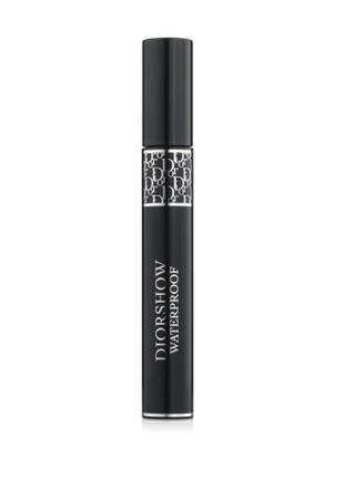 Тушь для ресниц dior diorshow waterproof 090 - black (черный)3 фото