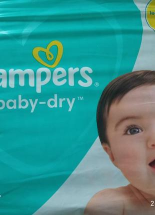 Pampers baby-dry 5-39шт.1 фото