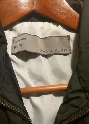 Куртка zara basic ветровка тренч оригинал размер s4 фото