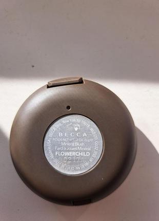 Румяна becca mineral blush flowerchild
