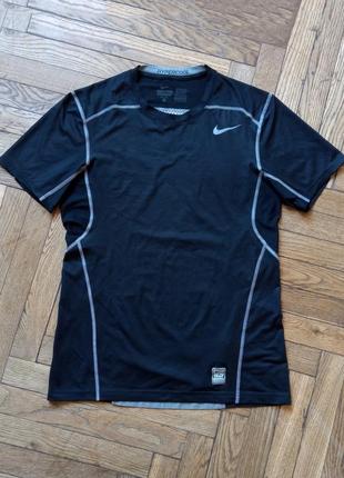 Мужская компрессионная футболка nike pro combat hypercool1 фото