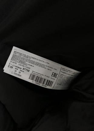 Куртка пуховик черный mng mango водонепроницаемый6 фото
