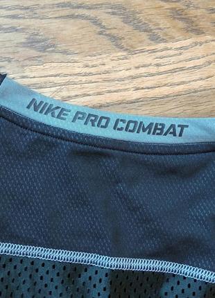 Мужская компрессионная футболка nike pro combat hypercool10 фото