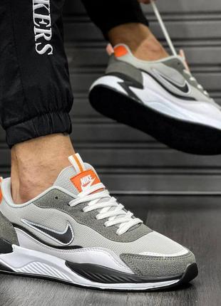 Мужские кроссовки найк nike racer grey1 фото