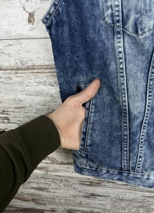 Женская джинсовая жилетка levi’s безрукавка4 фото