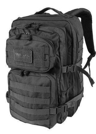 Рюкзак тактичний 36 літрів mil-tec large assault pack black