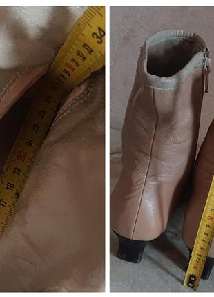 Брендовые винтажные кожаные редкие ботинки ботильоны prada9 фото