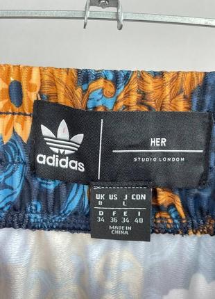 Спідниця adidas originals  оригінал на високій посадці таліі з розрізом7 фото