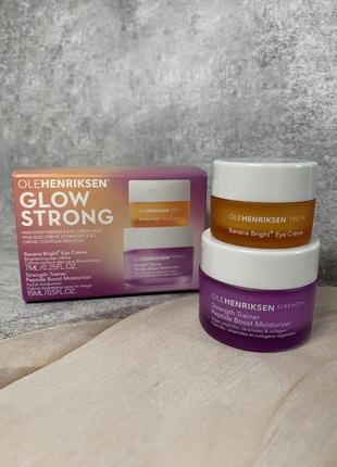 Набір кремів для обличчя olehenriksen ole henriksen glow strong