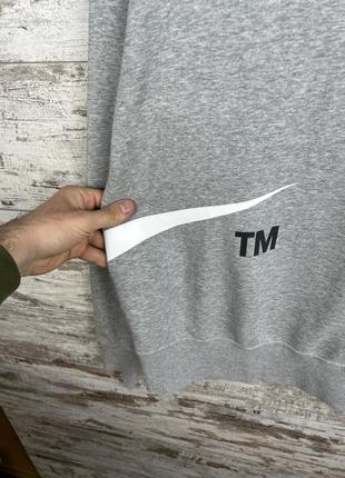 Мужское худи nike swoosh кофта толстовка с лампасами tech fleece modern6 фото