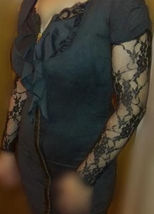 Платье гипюровое