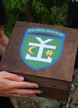 Автобармен, наливатор алкогольний на 6 чарок з гравіюванням (уф друк)