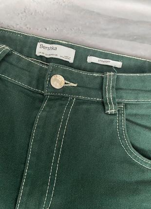 Карго штани джинси брюки з контрастними швами бренд тренд y2k bershka6 фото