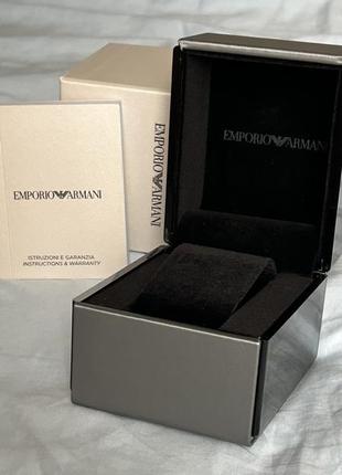 Оригінальний футляр-коробка emporio armani для годинника3 фото